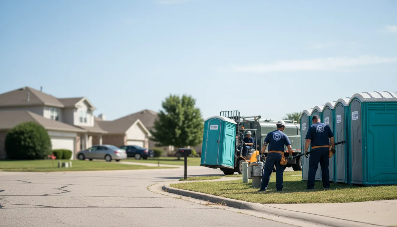 Porta Potty Rental in Holdenville, OK near me